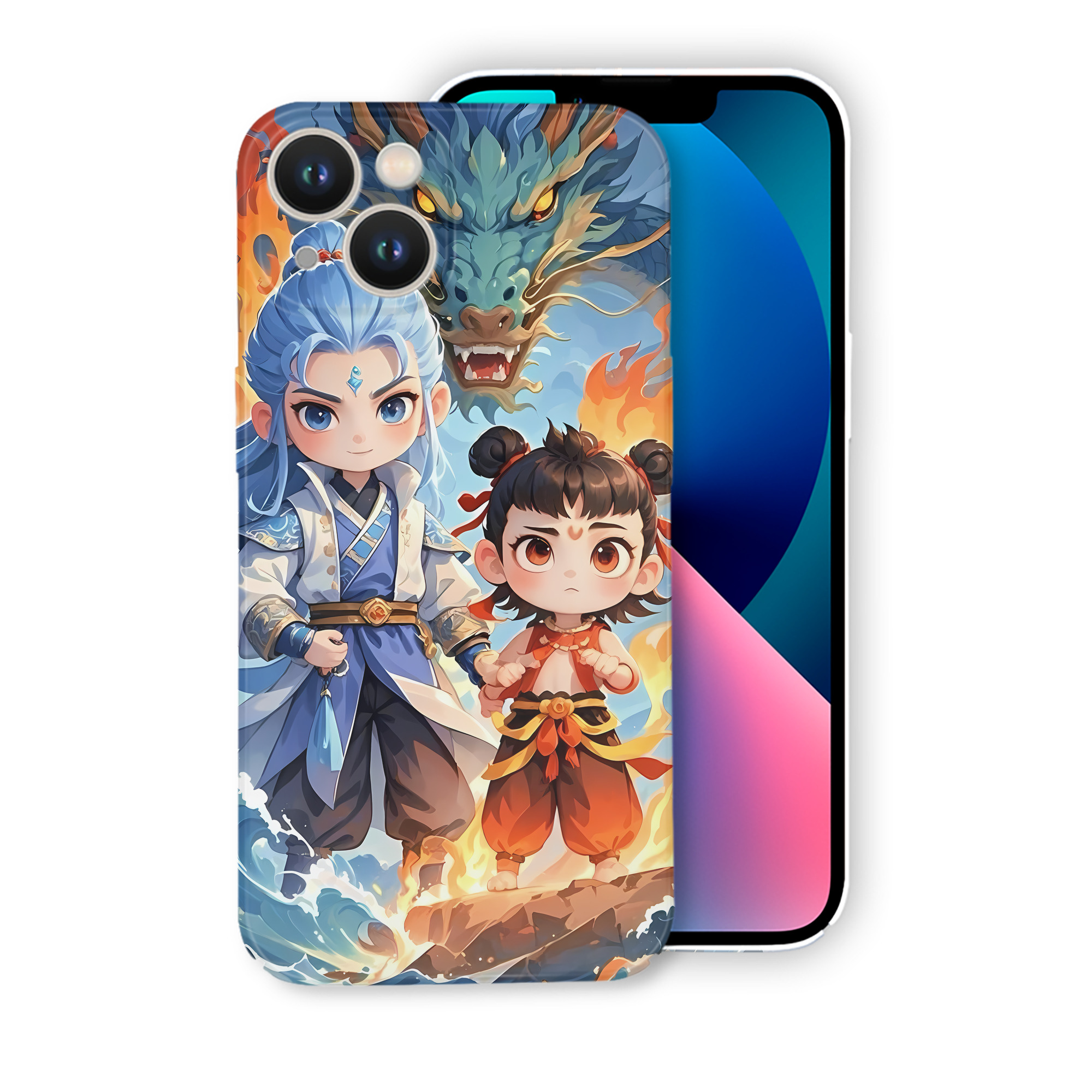 （画像用） Ne Zha 2 ナタ 魔童の大暴れ 【iPhone 14シリーズ対応】ハードケース
